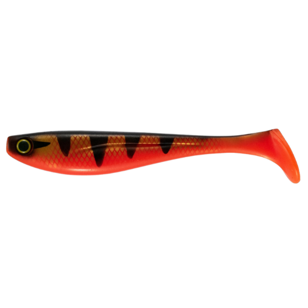 LEURRE SOUPLE SHAD WIZZLE SHAD PIKE 7" unité RED TIGER