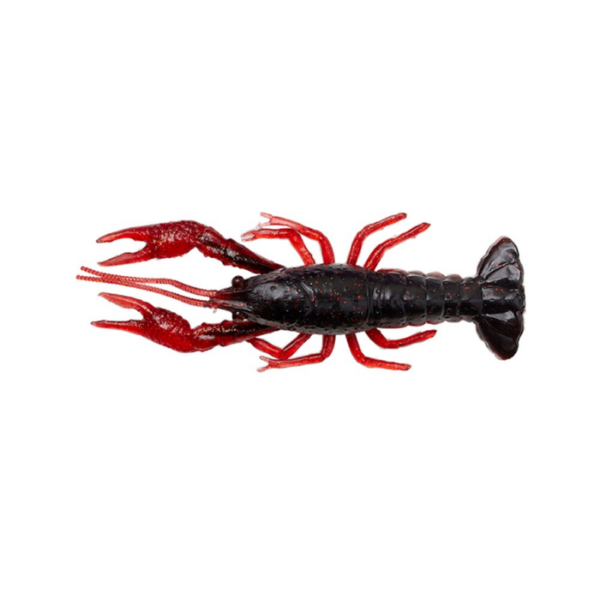 LEURRE SOUPLE CREATURE SAVAGE GEAR 4D CRAW 7.5CM unité red craw