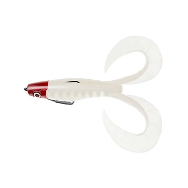 Delalande Neo Frog Monte 18cm 12g Blanc Tête Rouge