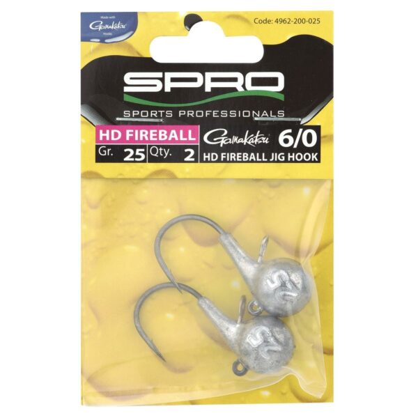 Spro Hd Fireball Rubber Jighead