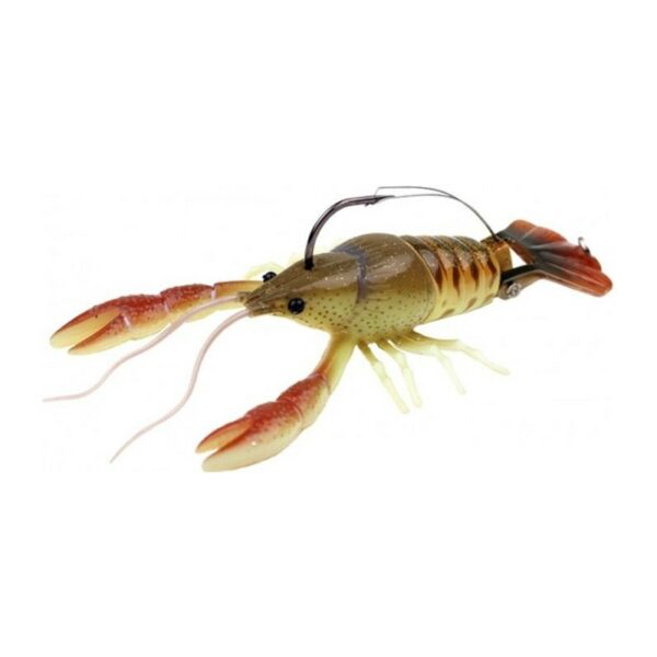 LEURRE SOUPLE RIVER2SEA DAHLBERG CLAKIN CRAYFISH - 9CM BROWN ORANGE