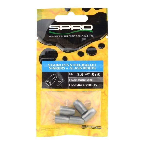 Spro Stainless Steel Bullet Sinkers