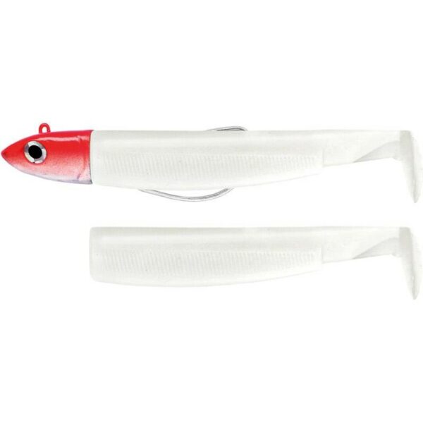 Fiiish Black Minnow 9cm Arme Blanc 5g coloris tete rouge