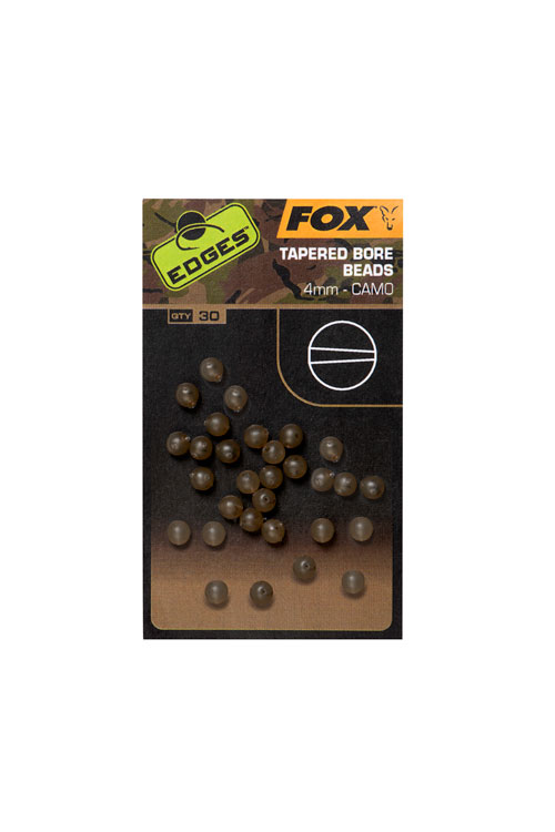 Fox Edges Camo Tapered Bore Bead X30