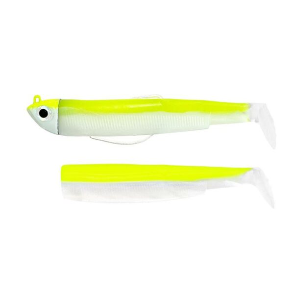 Fiiish Black Minnow 9cm Arme Blanc 5g coloris fluo yellow