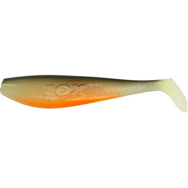 Fox Rage Zander Pro Shad 10cm à l'unité coloris UV Hot Olive