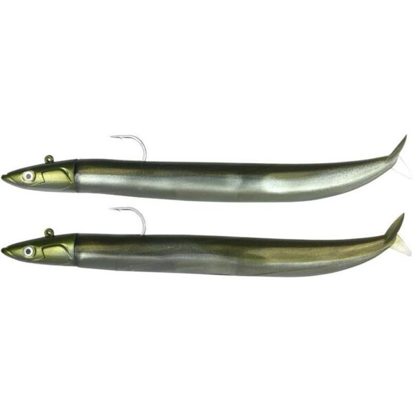 Fiiish Crazy Sand Eel Arme 15cm 20g coloris Kaki