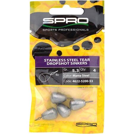 Spro Stainless Steel Ds Sinkers Ms 5,3g