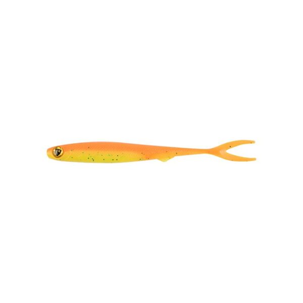 Fox Rage Slick Finesse 11cm coloris UV Orange Chartreuse